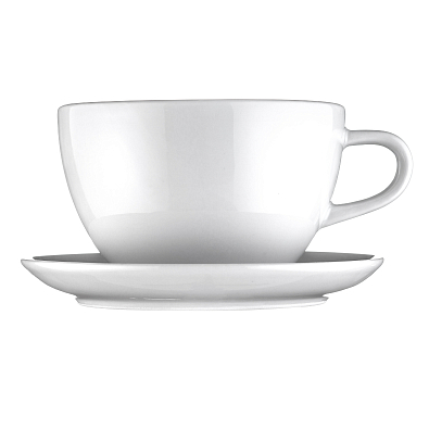 Кофейная пара RISE, 320 мл, белая